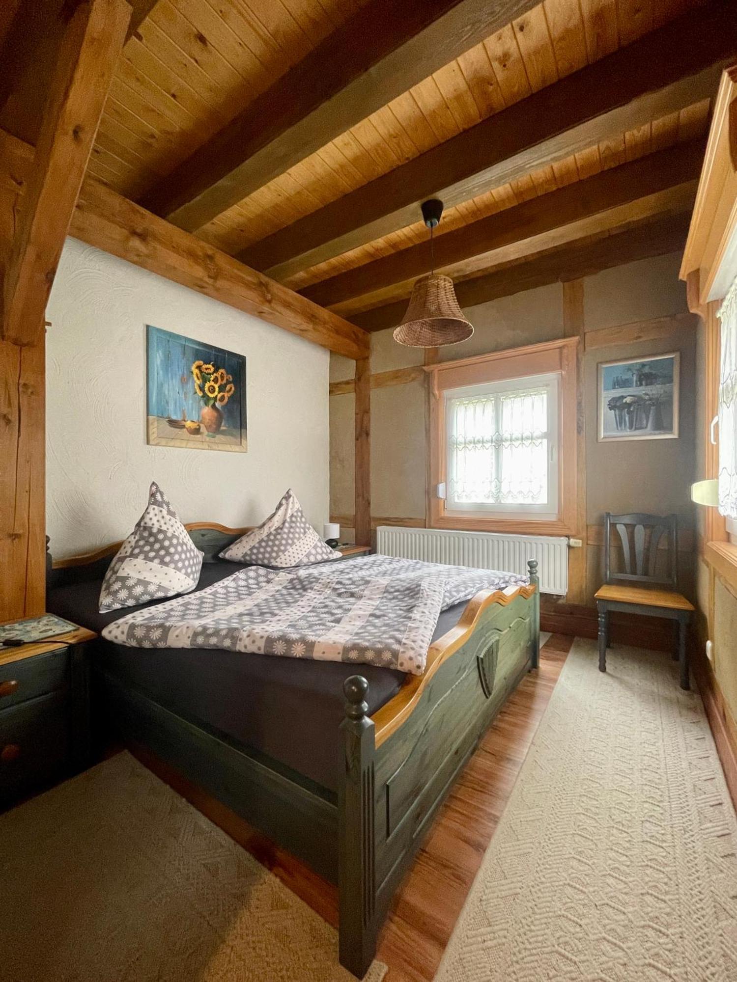Ferienwohnung Zum Heuschober Burg im Spreewald Eksteriør billede