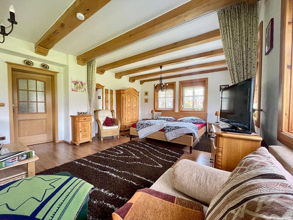 Ferienwohnung Zum Heuschober Burg im Spreewald Eksteriør billede