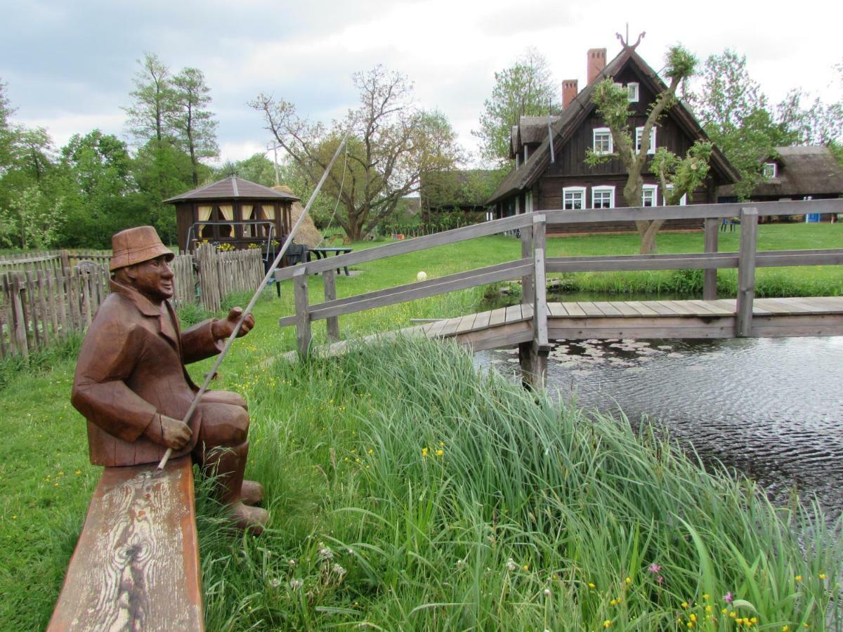 Ferienwohnung Zum Heuschober Burg im Spreewald Eksteriør billede