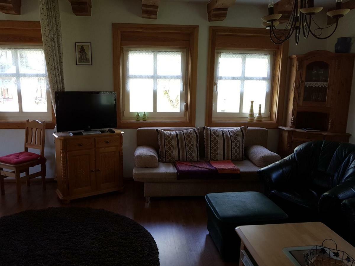 Ferienwohnung Zum Heuschober Burg im Spreewald Eksteriør billede