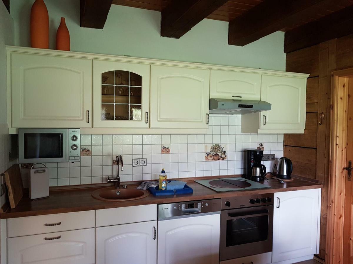 Ferienwohnung Zum Heuschober Burg im Spreewald Eksteriør billede